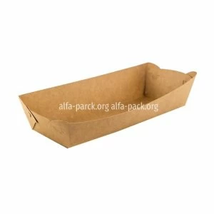Лодочка 25*10*4,5 см (артикул: 060900209) купить в разделе «Бумажная одноразовая упаковка и посуда».